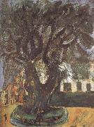 Chaim Soutine The Tree of Vence oil painting on canvas